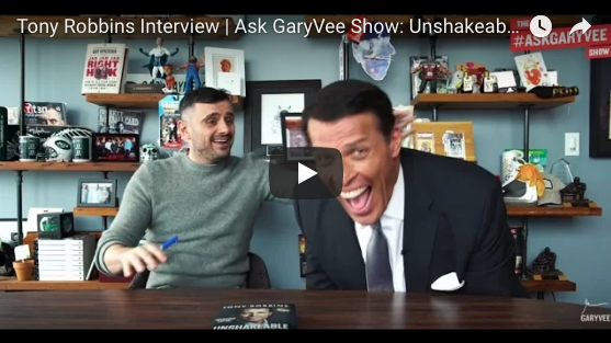 Tony Robbins Interview | Ask GaryVee Show: Unshakeable Book Review, Investing Advice, & Gratitude.