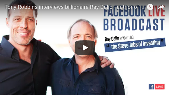 Tony Robbins interviews billionaire Ray Dalio – author of Principles