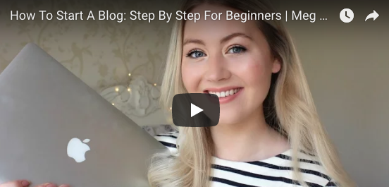 How To Start A Blog: Step By Step For Beginners | Meg Says