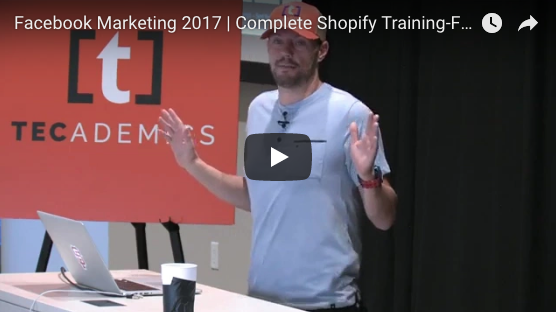 Facebook Marketing 2017 | Complete Shopify Training-Facebook Ads $5 A Day Strategy-Chris Record