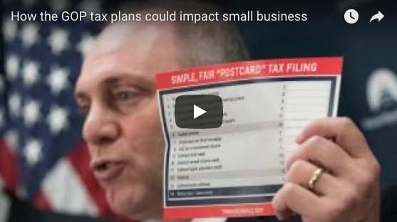How the GOP tax plans could impact small business