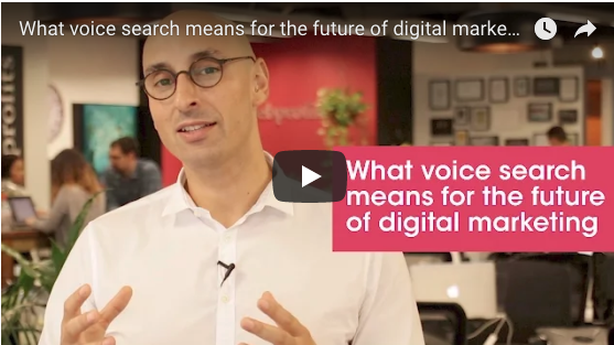 What voice search means for the future of digital marketing